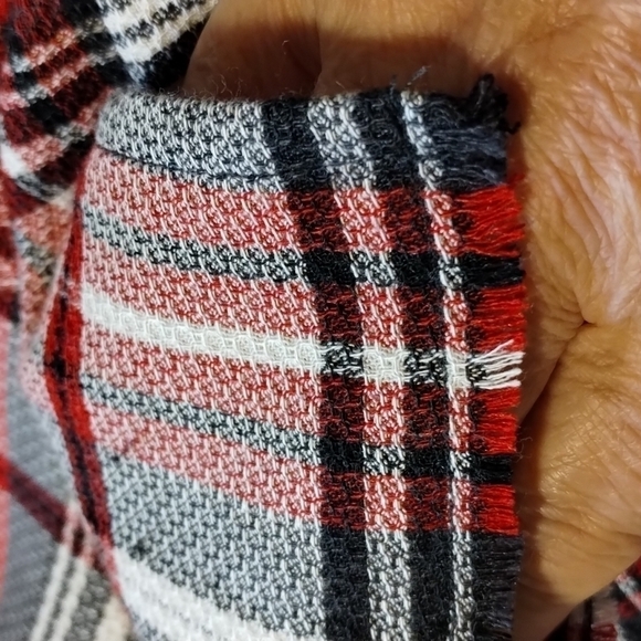 Market & Spruce women's plaid long sleeve button up shirt Sz M - Picture 10 of 14